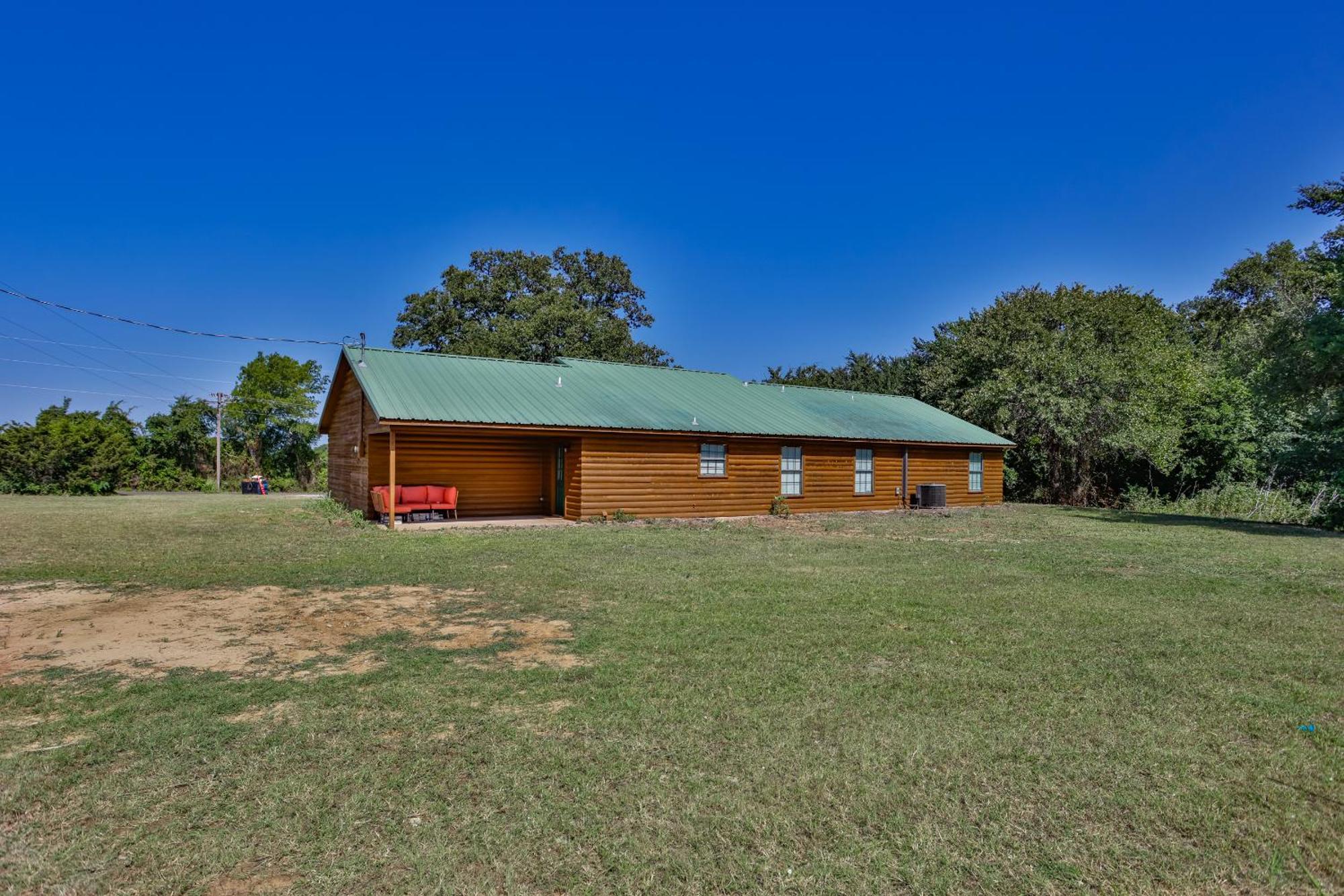 Tranquil 3-Bedroom Cabin Near Winstar Casino Thackerville Exterior photo